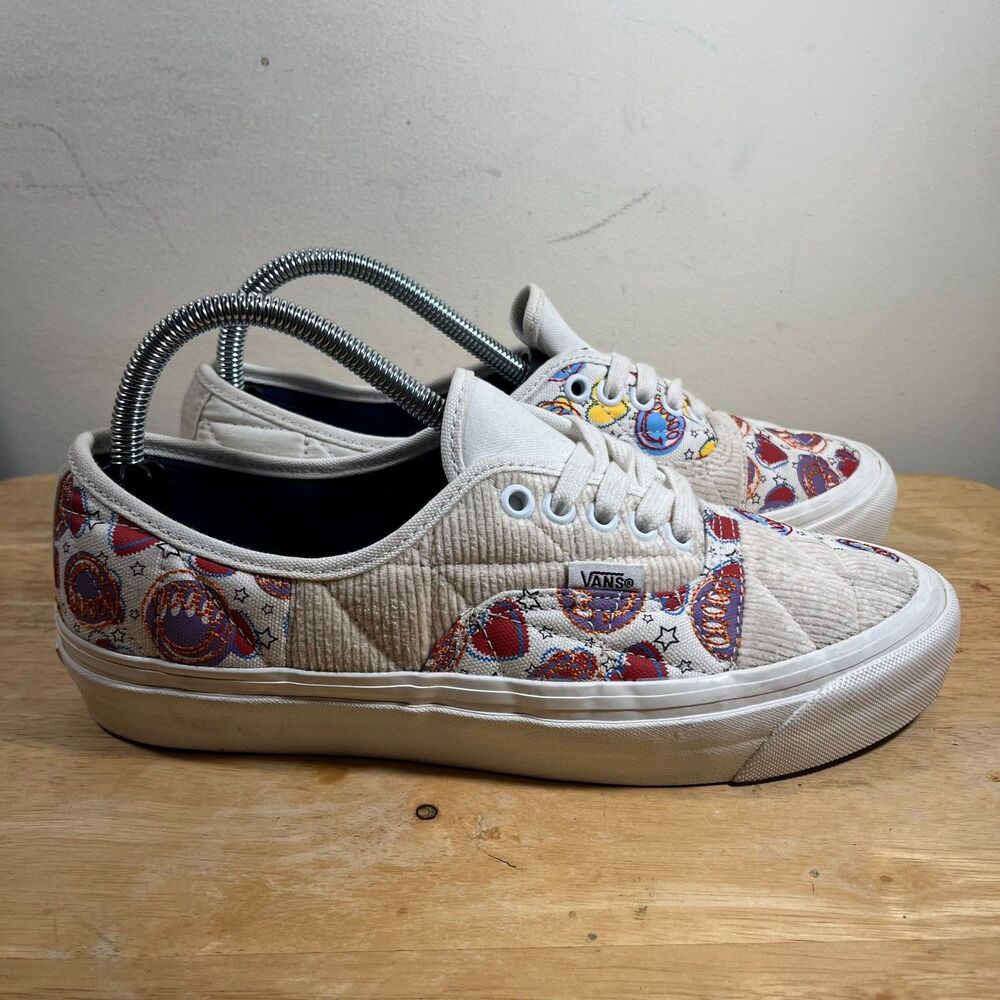 Vans Authentic Anaheim Womens Size 9 Shoes White Classic Skate Suede Sneakers